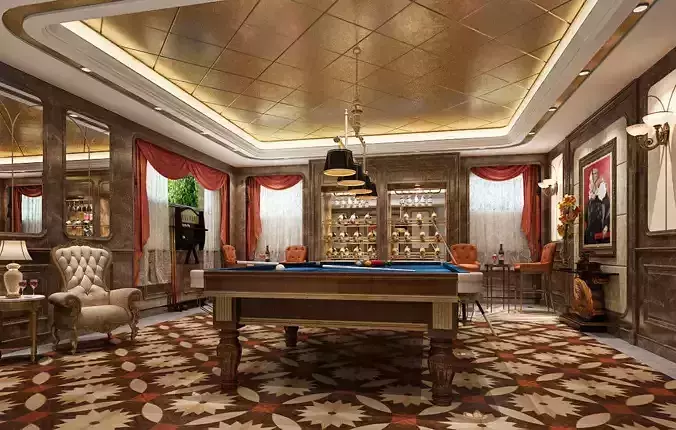 Billiard Room  