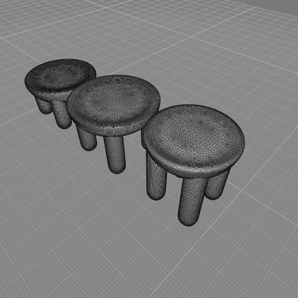  Freyja Coffee Tables 3 sizes 3D model_6