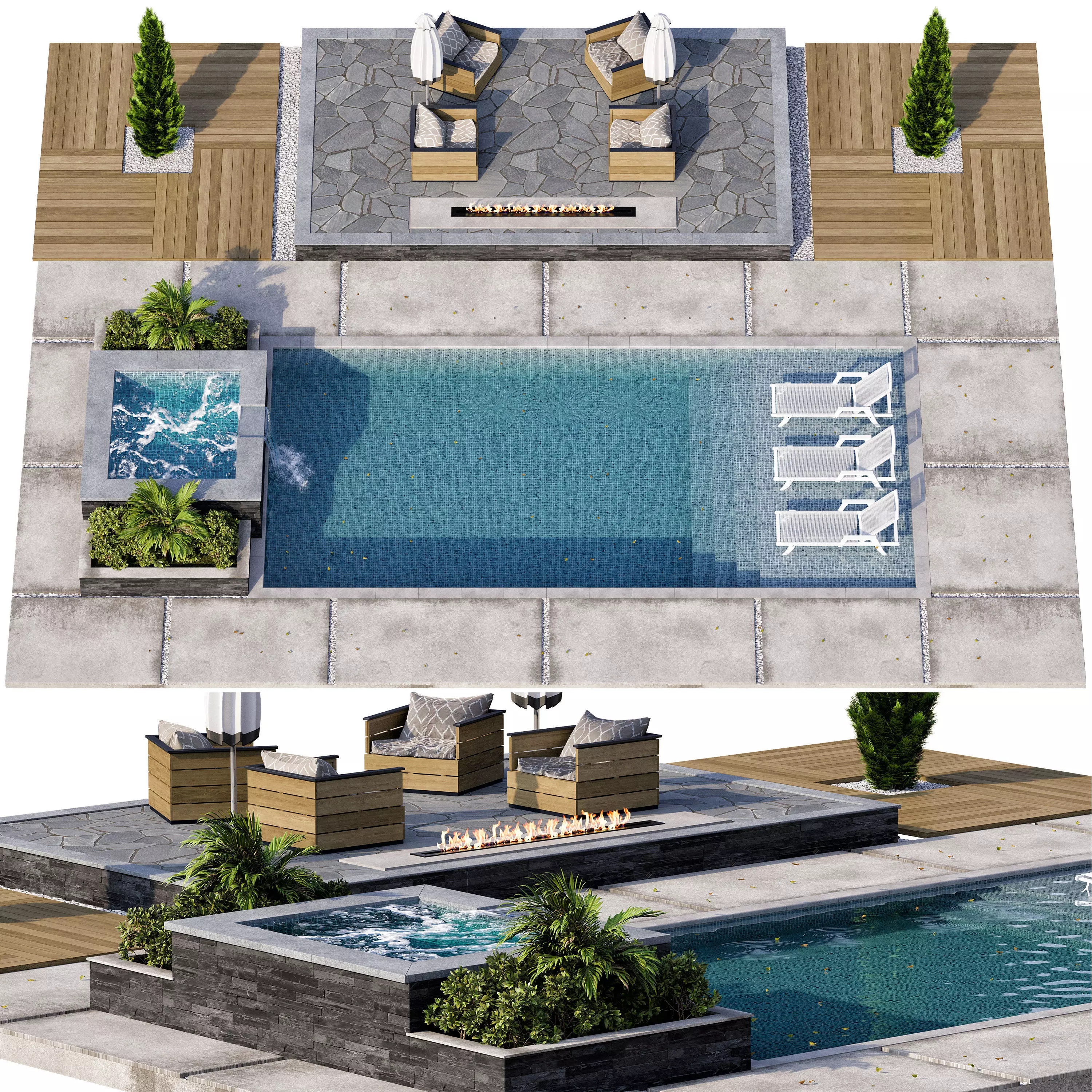Pool 24 3D model