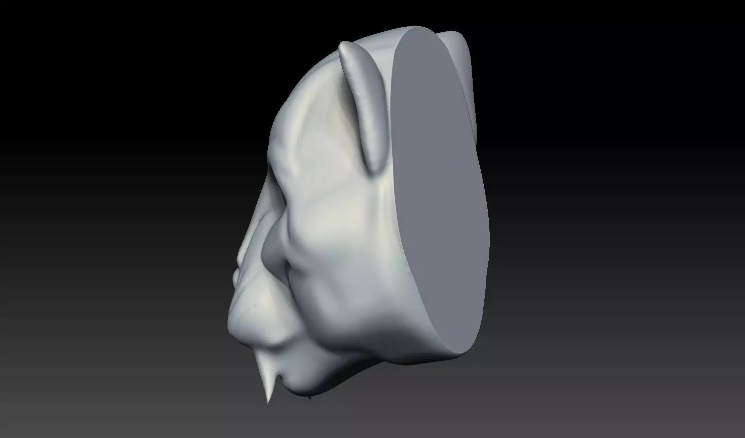 Realistic Tiger Head 3D Print Model 3D print model_6