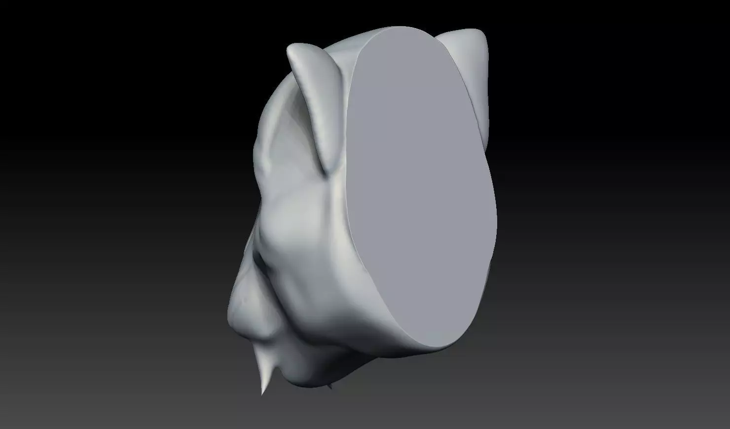 Realistic Tiger Head 3D Print Model 3D print model_7