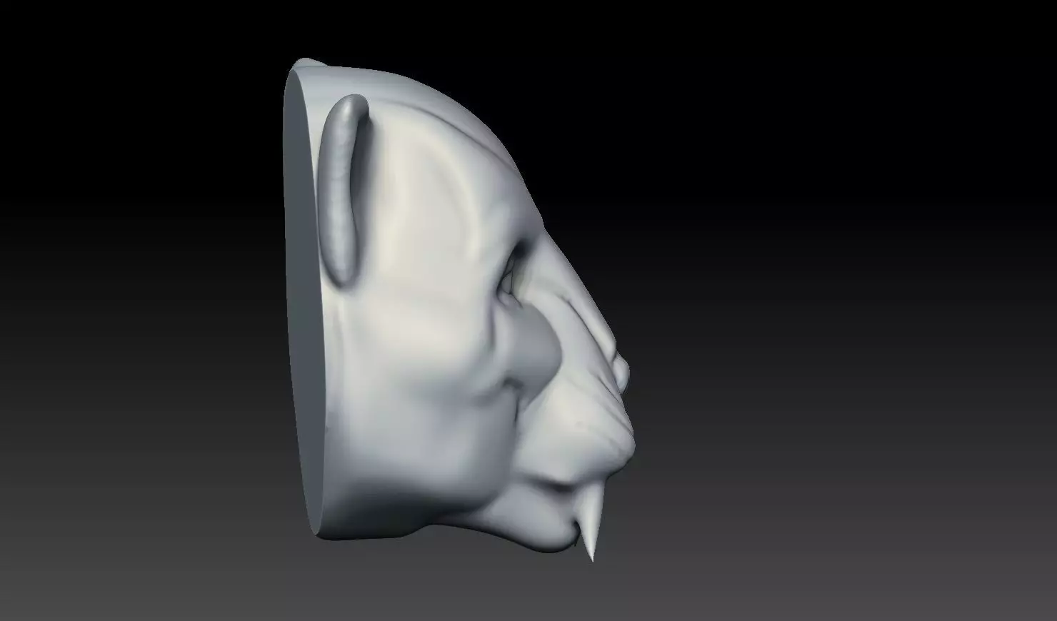 Realistic Tiger Head 3D Print Model 3D print model_2