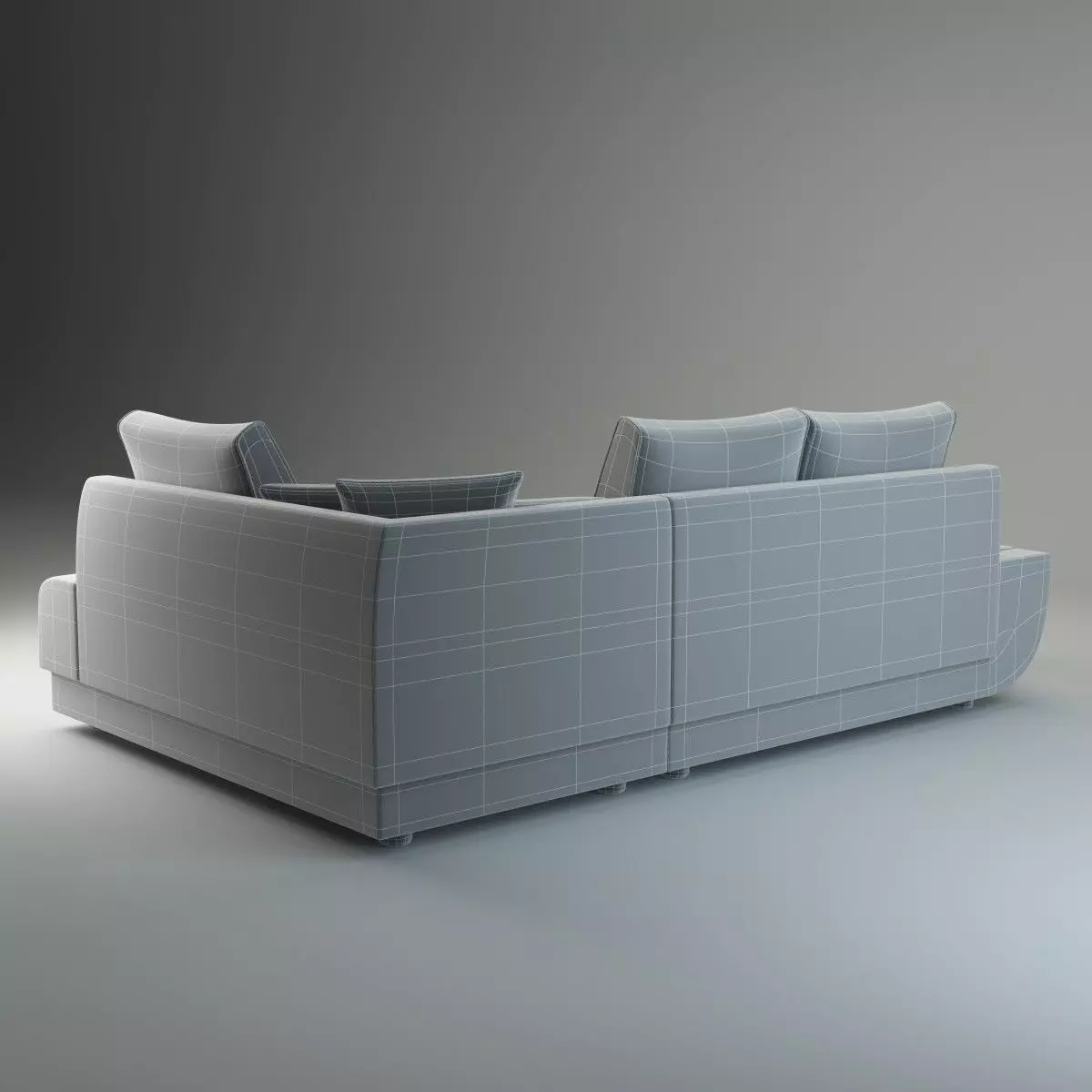 Sofa Martina - Basic Model 3D model_2