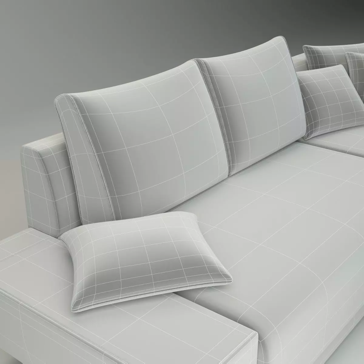 Sofa Martina - Basic Model 3D model_4