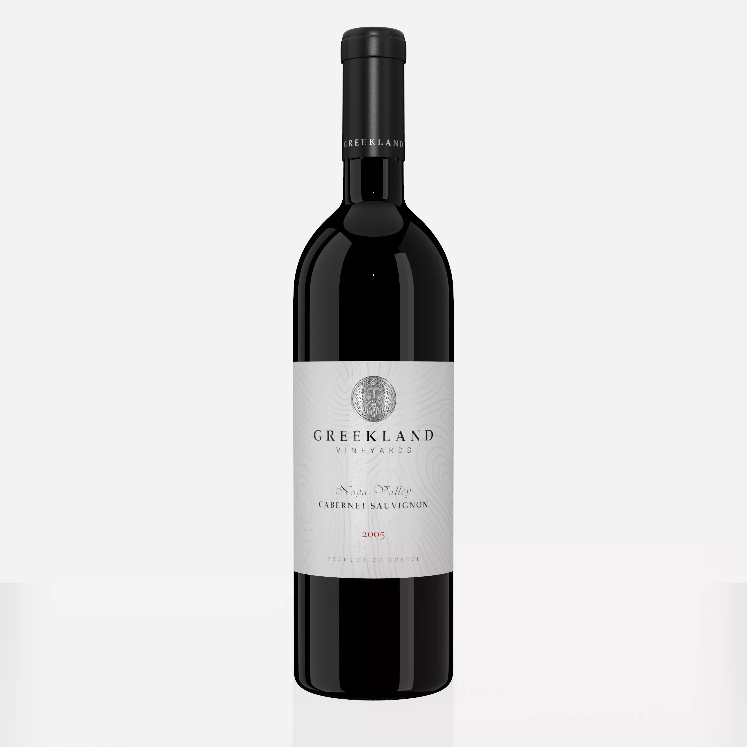 Wine Bottle - Tutorial Included  3D model_4