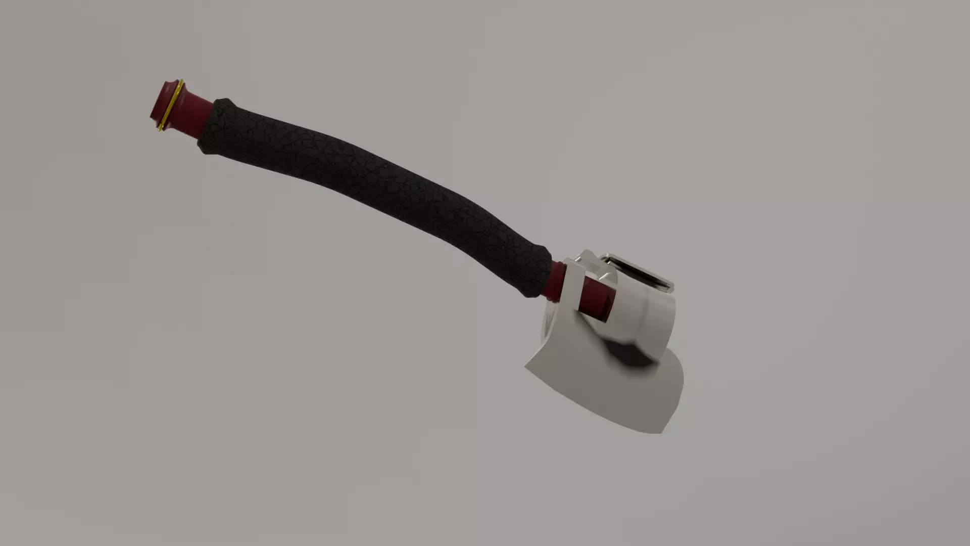metal axe 3D model_4