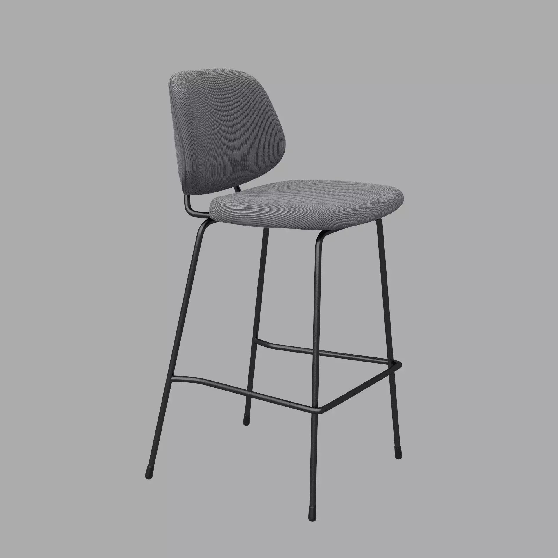 Zeusian Bar Stool 3D model_0
