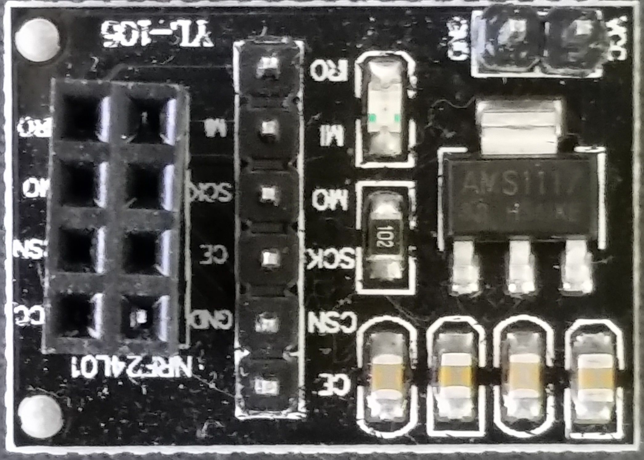 NRF24L01 Power adapter Free 3D model_6