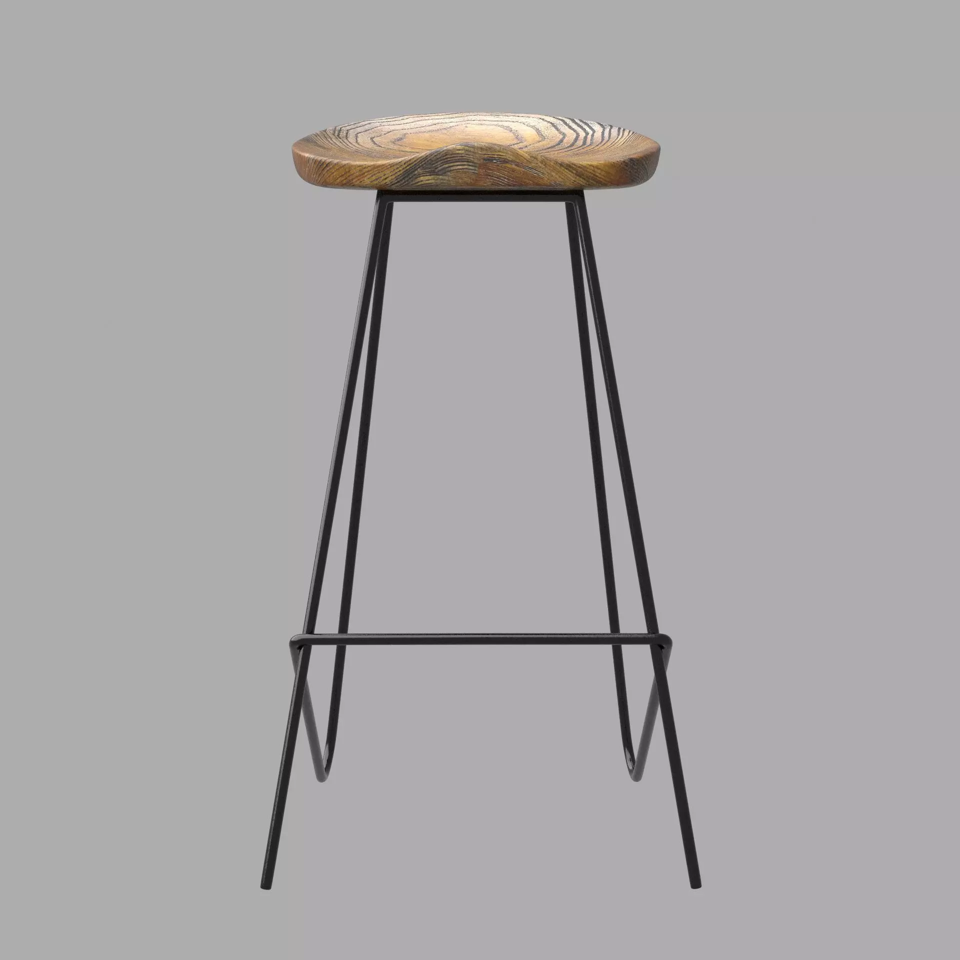 Unicorni Bar Stool 3D model_1