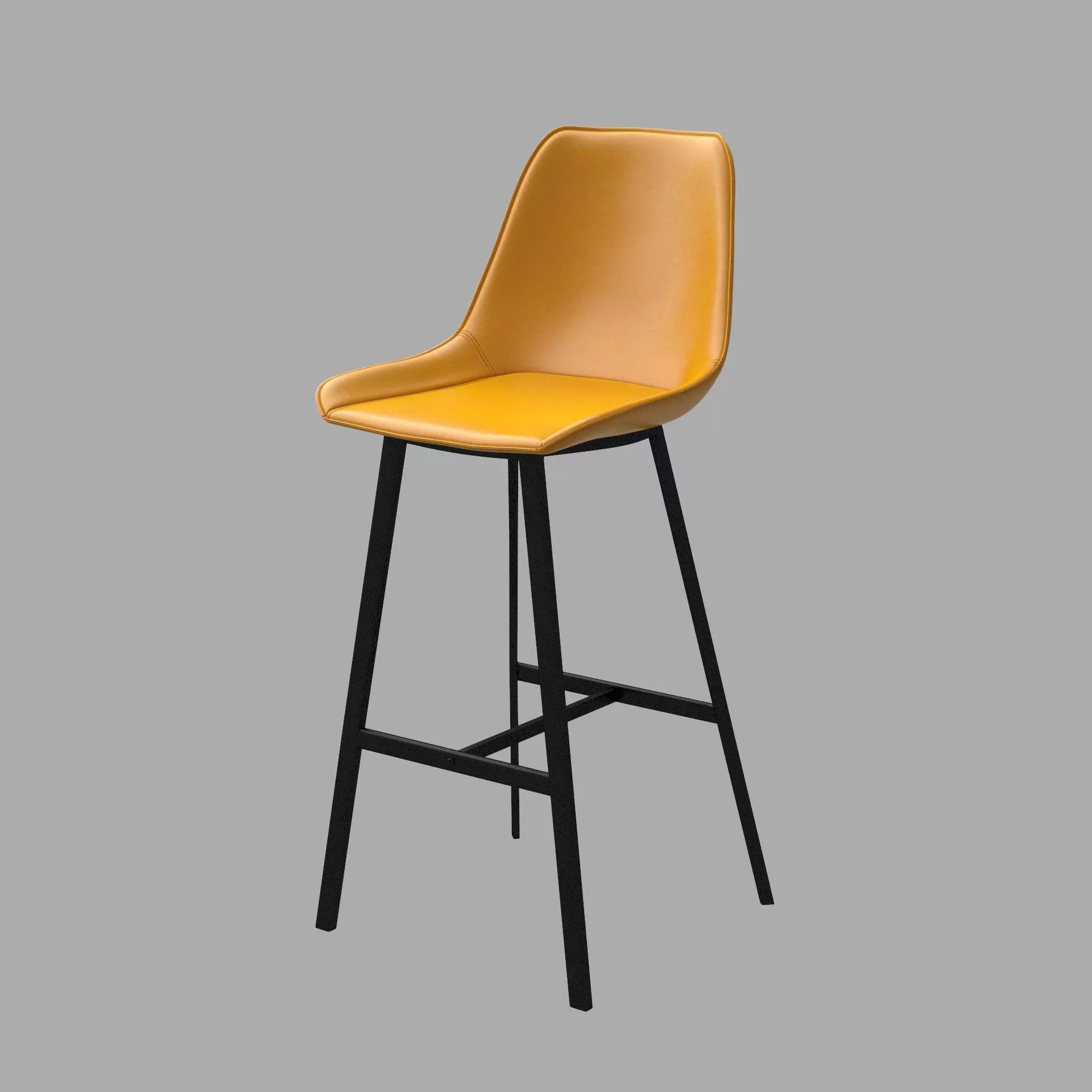 Typhon Bar Stool 3D model_2
