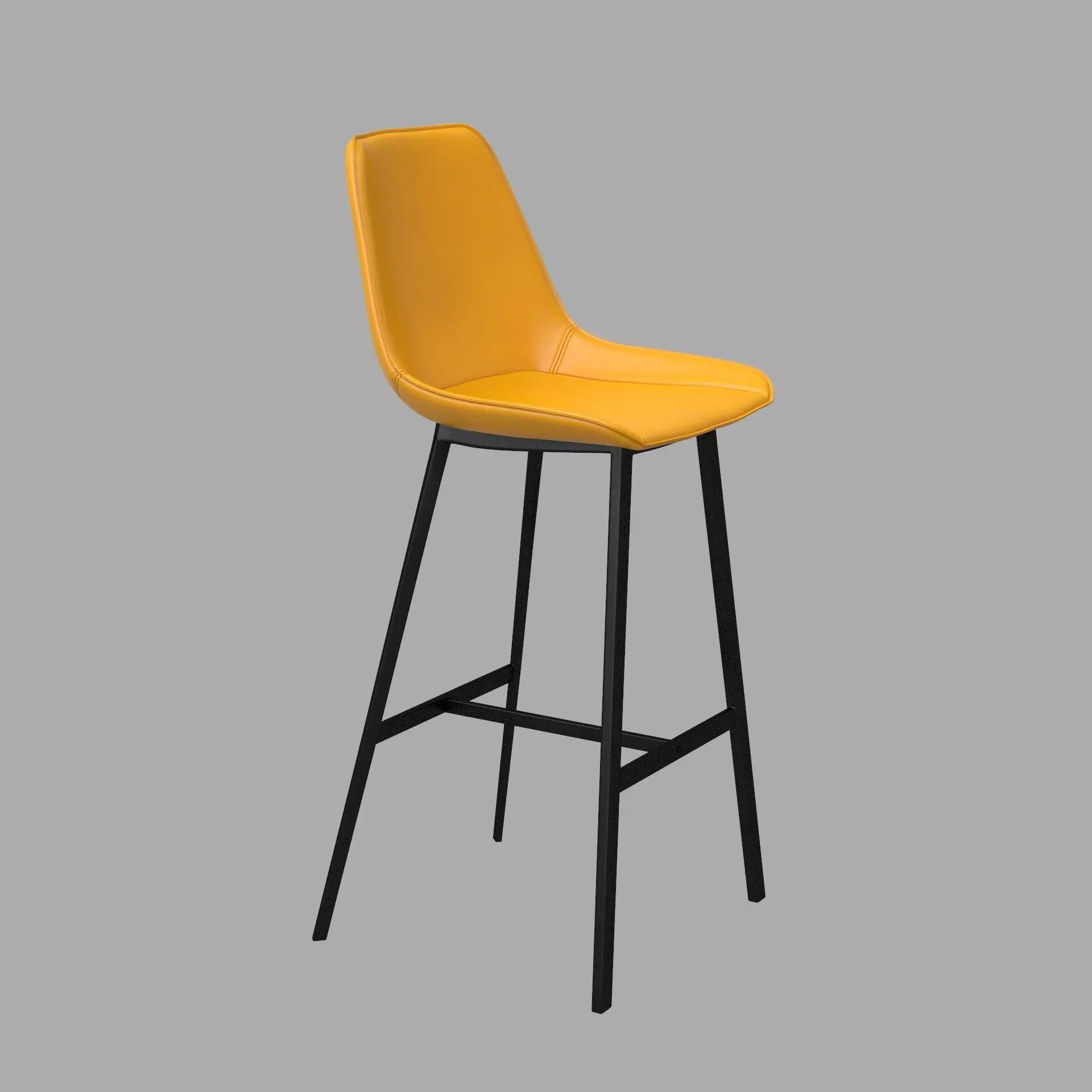 Typhon Bar Stool 3D model_0