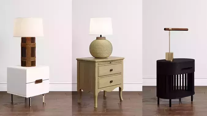 Side Table and Lamp Collection 1