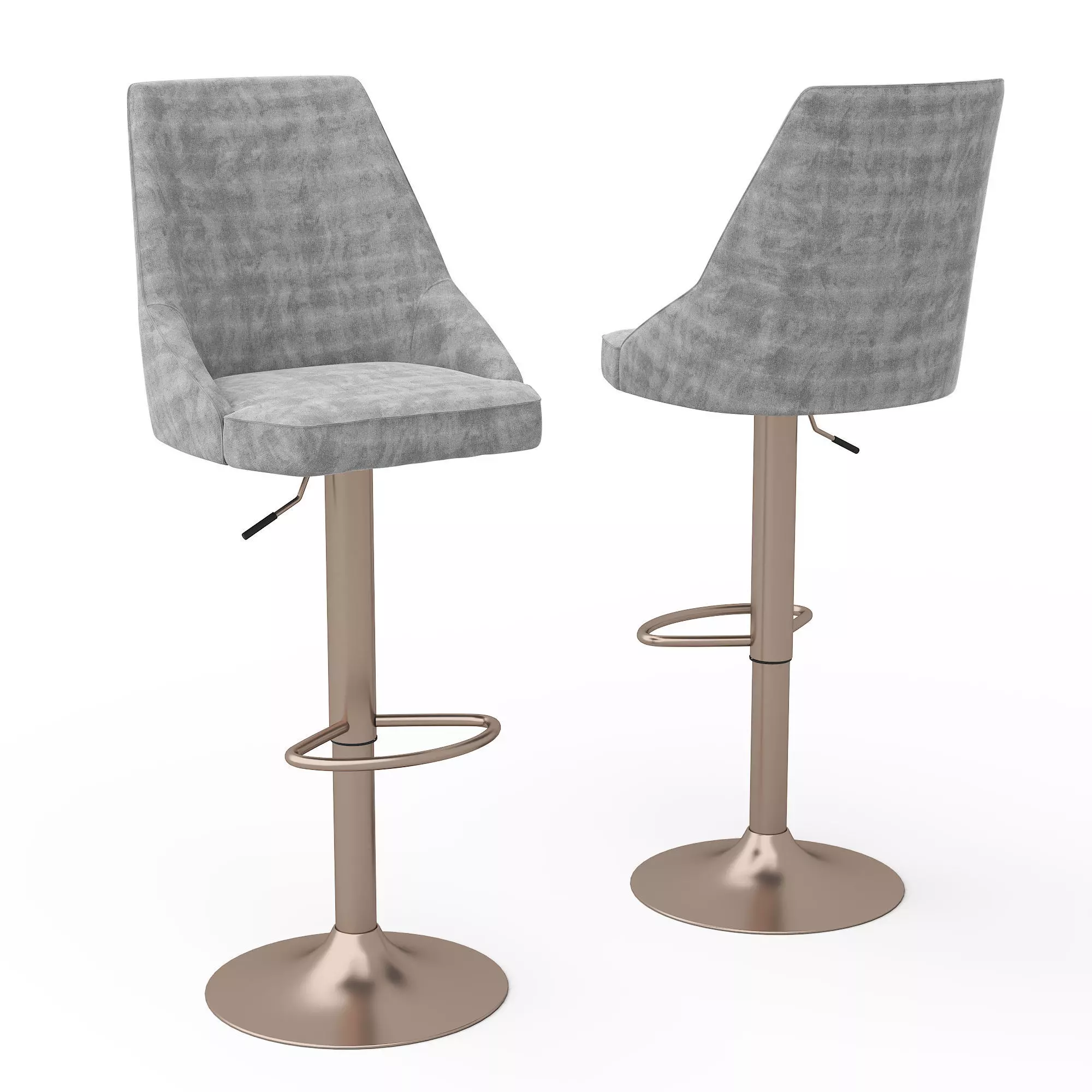 Savanna Bar Chair 3D model