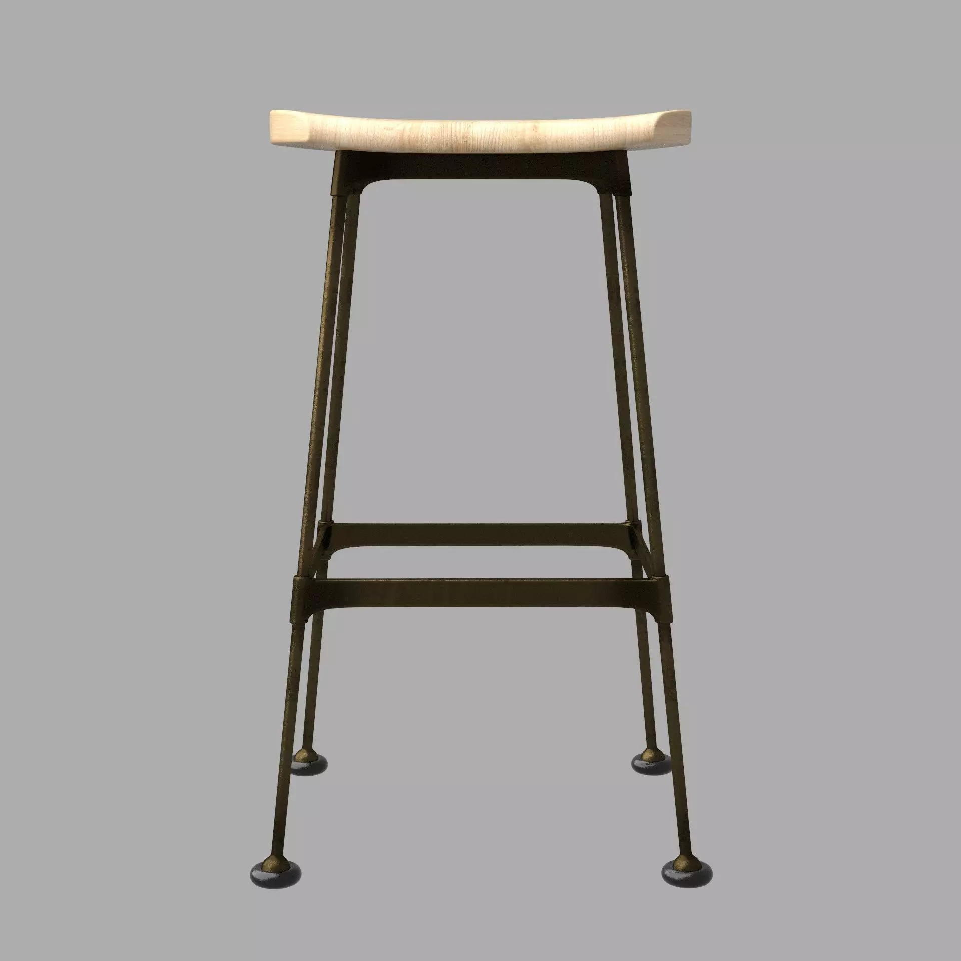 Ragnarok Bar Stool 3D model_1