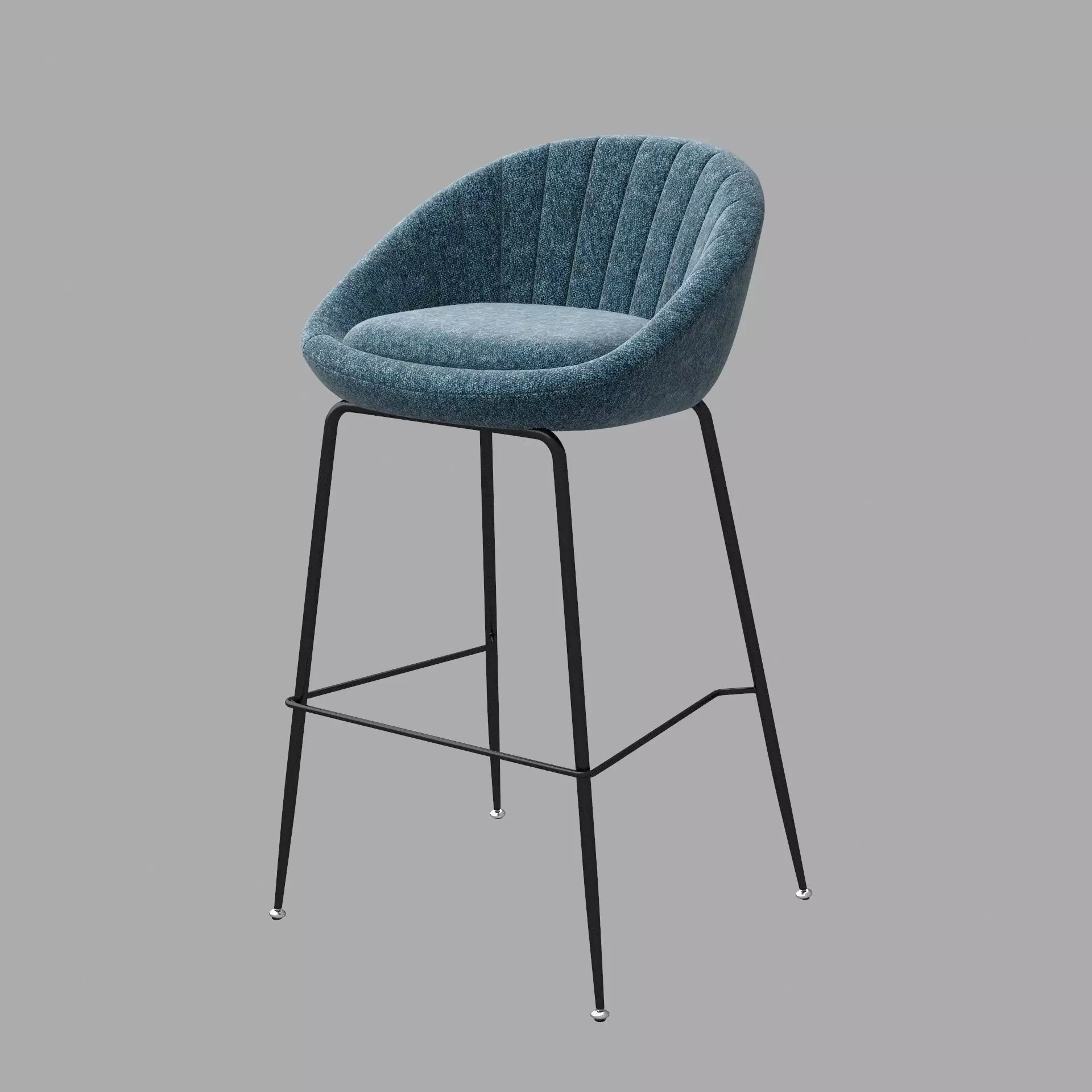 Pythonis Bar Stool 3D model_2