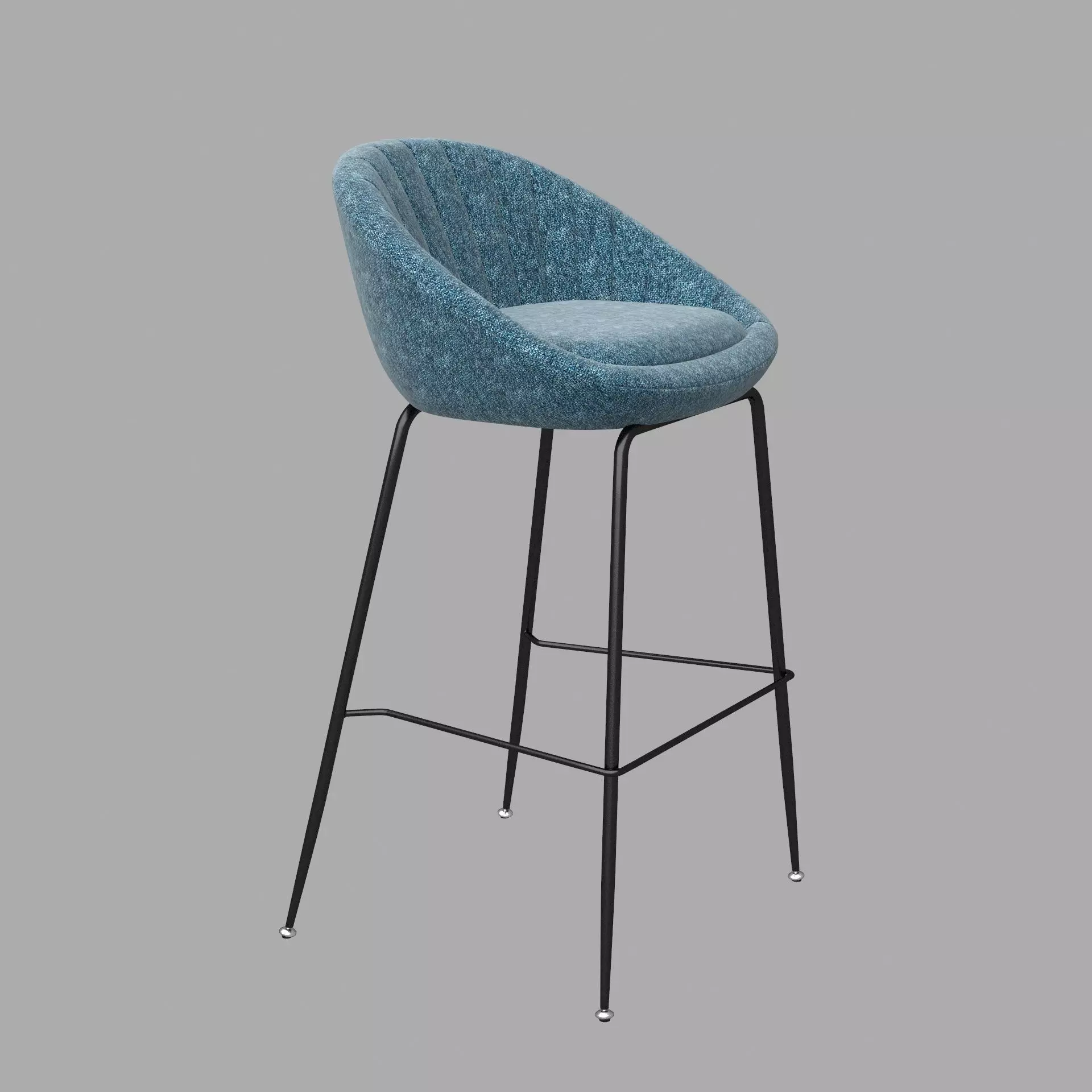 Pythonis Bar Stool 3D model_0