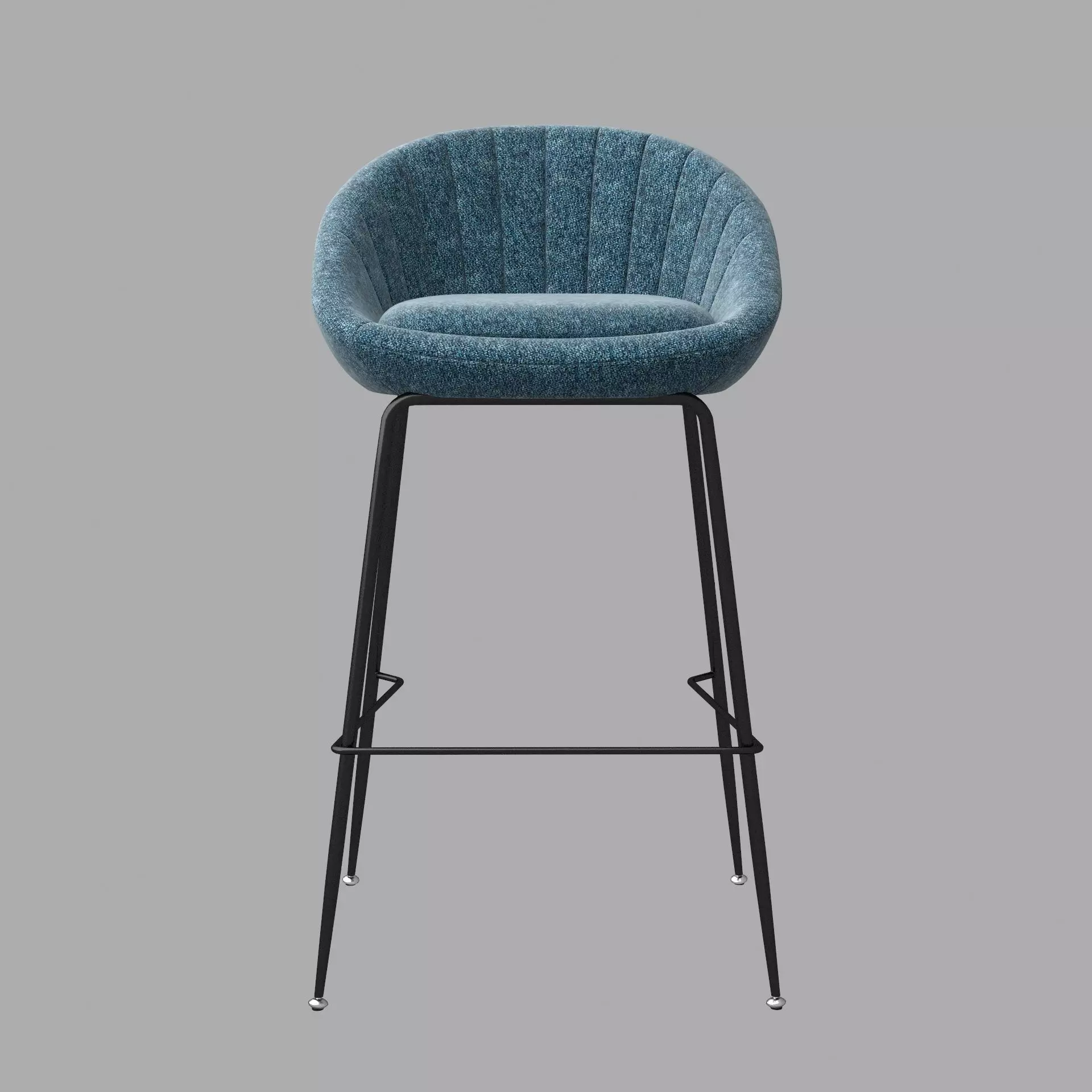 Pythonis Bar Stool 3D model_1