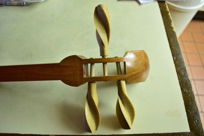 Shamisen Tuning Peg 3D print model