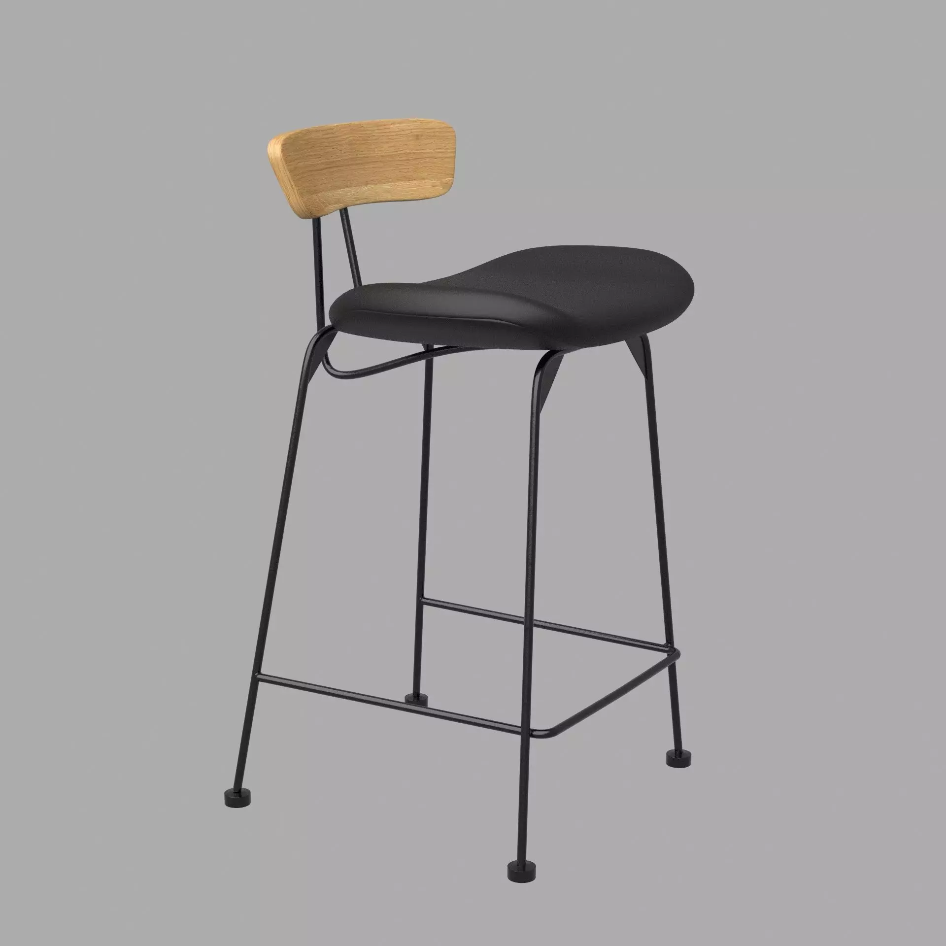Pontianak Bar Stool 3D model_0