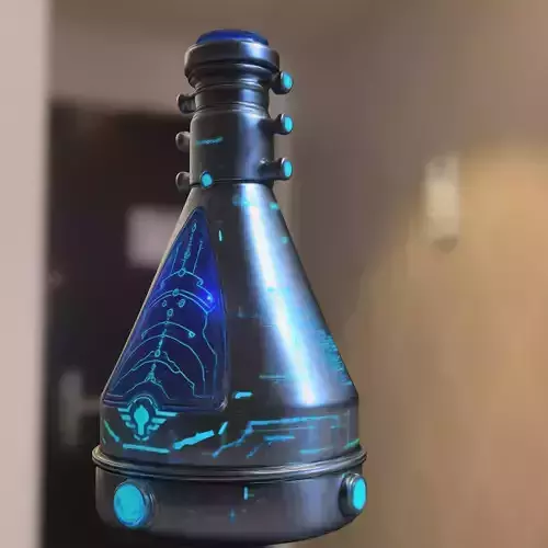 Futuristic Energy Flask