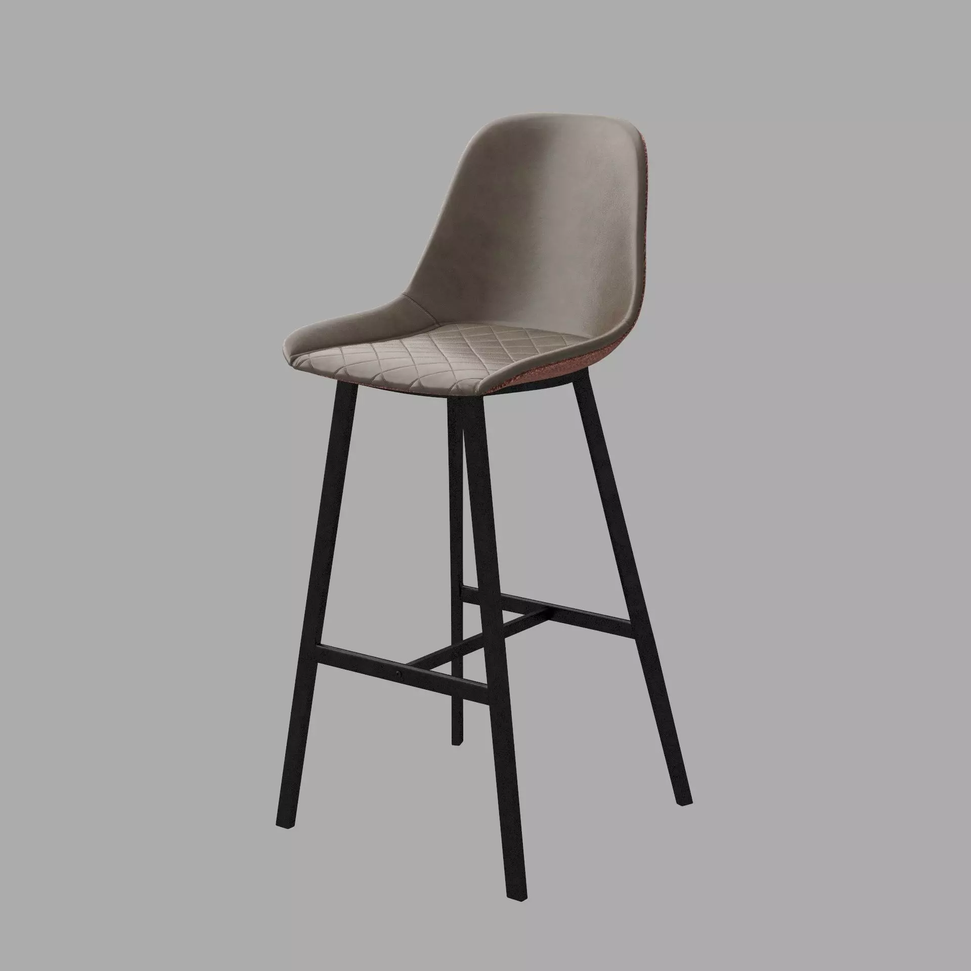Ophion Bar Stool 3D model_2