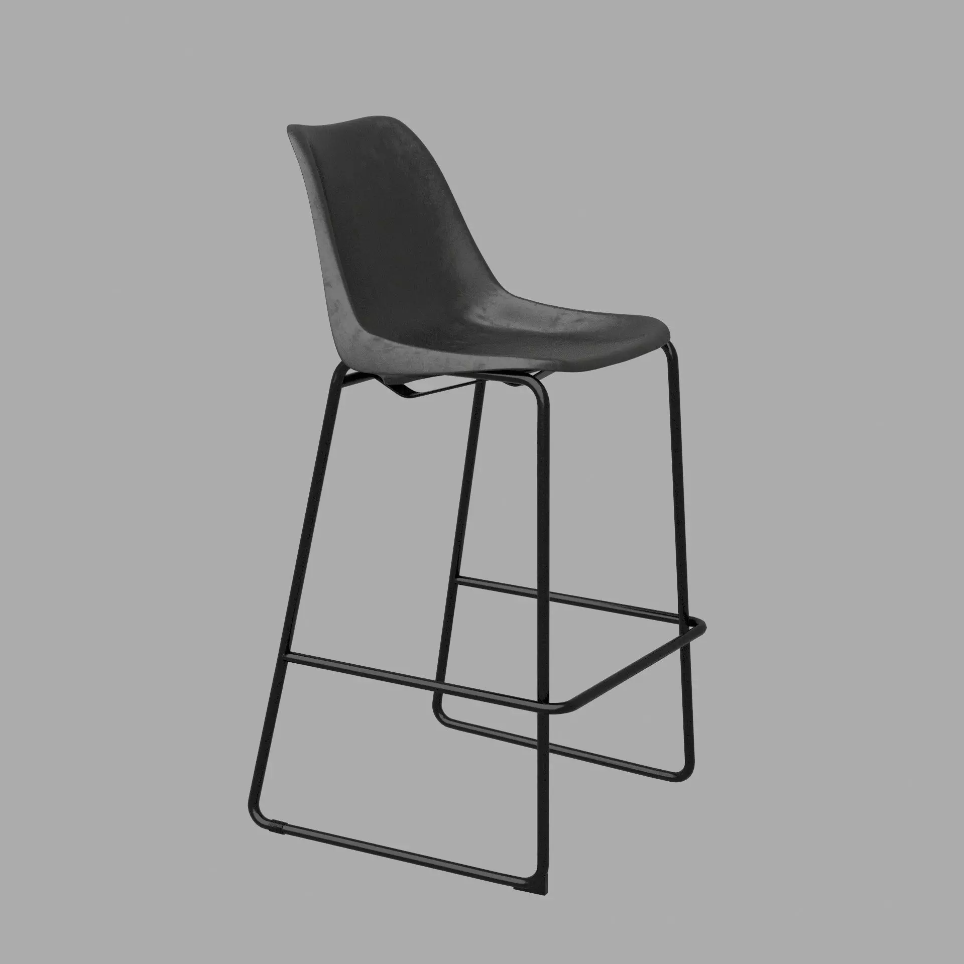 Oberonic Bar Stool 3D model_0