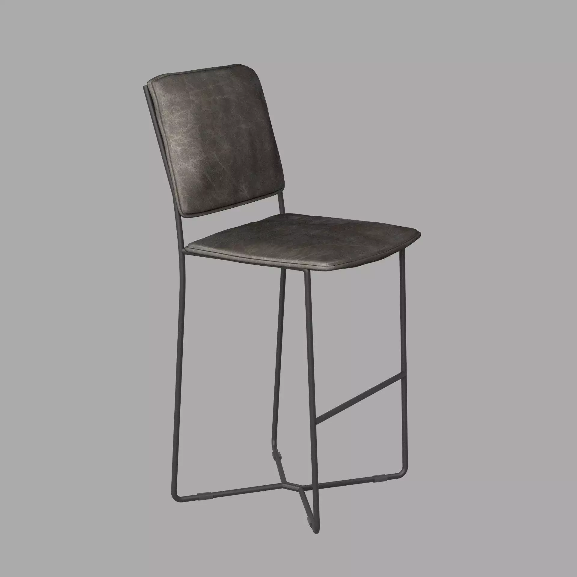 Nymphali Bar Stool 3D model_0