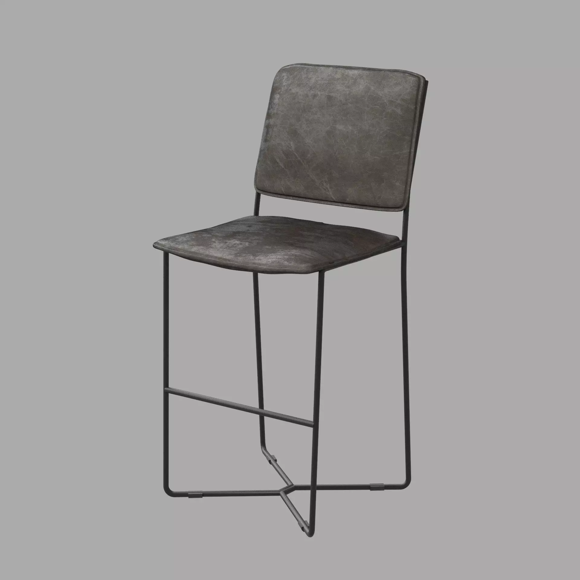 Nymphali Bar Stool 3D model_2