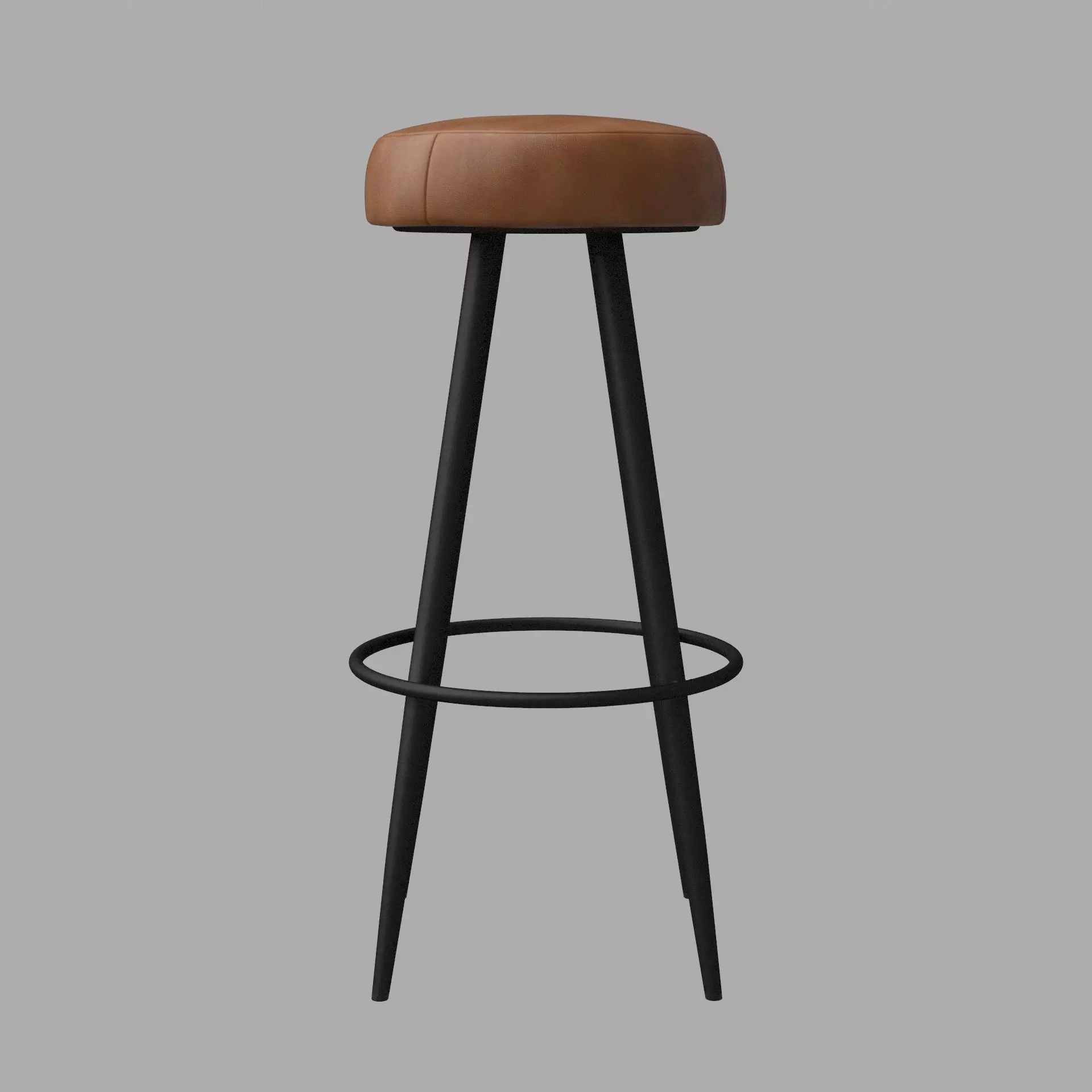Medusan Bar Stool 3D model_1