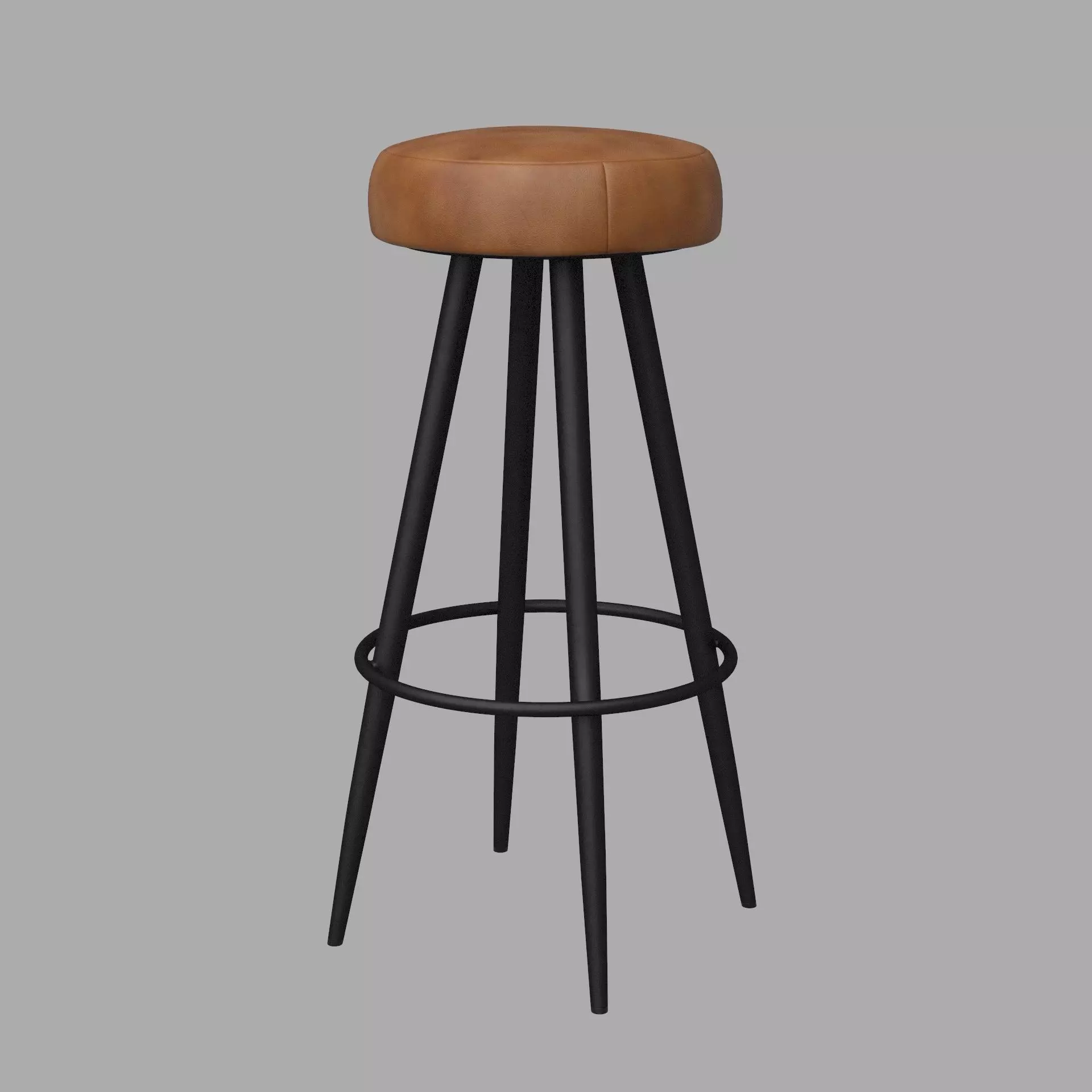 Medusan Bar Stool 3D model_0