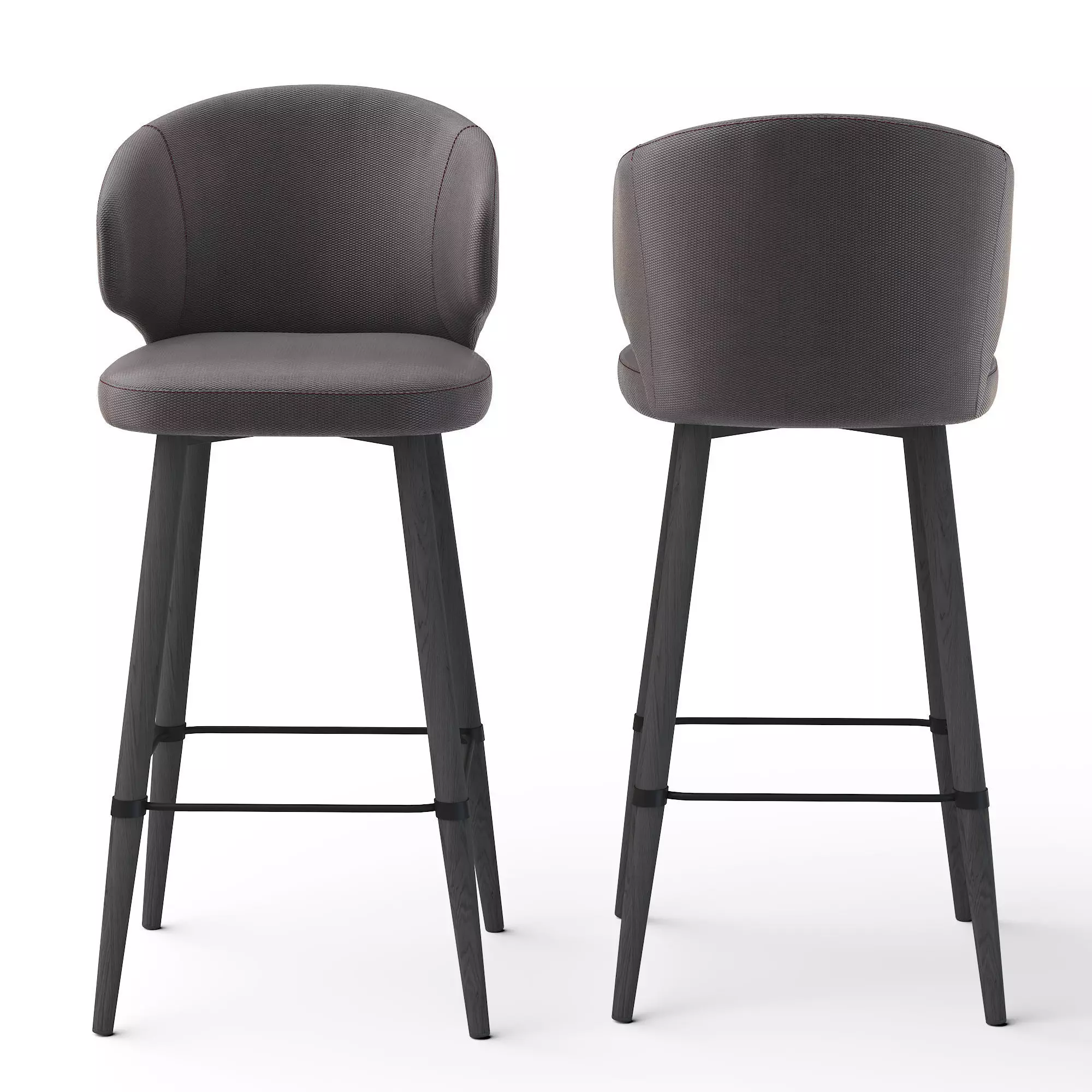 Marlee Bar Stool 3D model_1