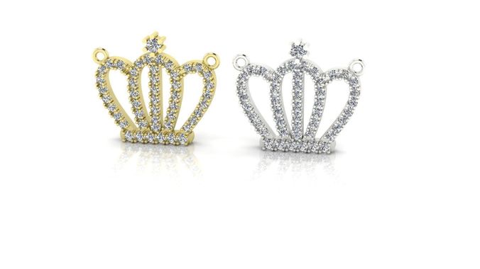 Crown Pendant 3D print model