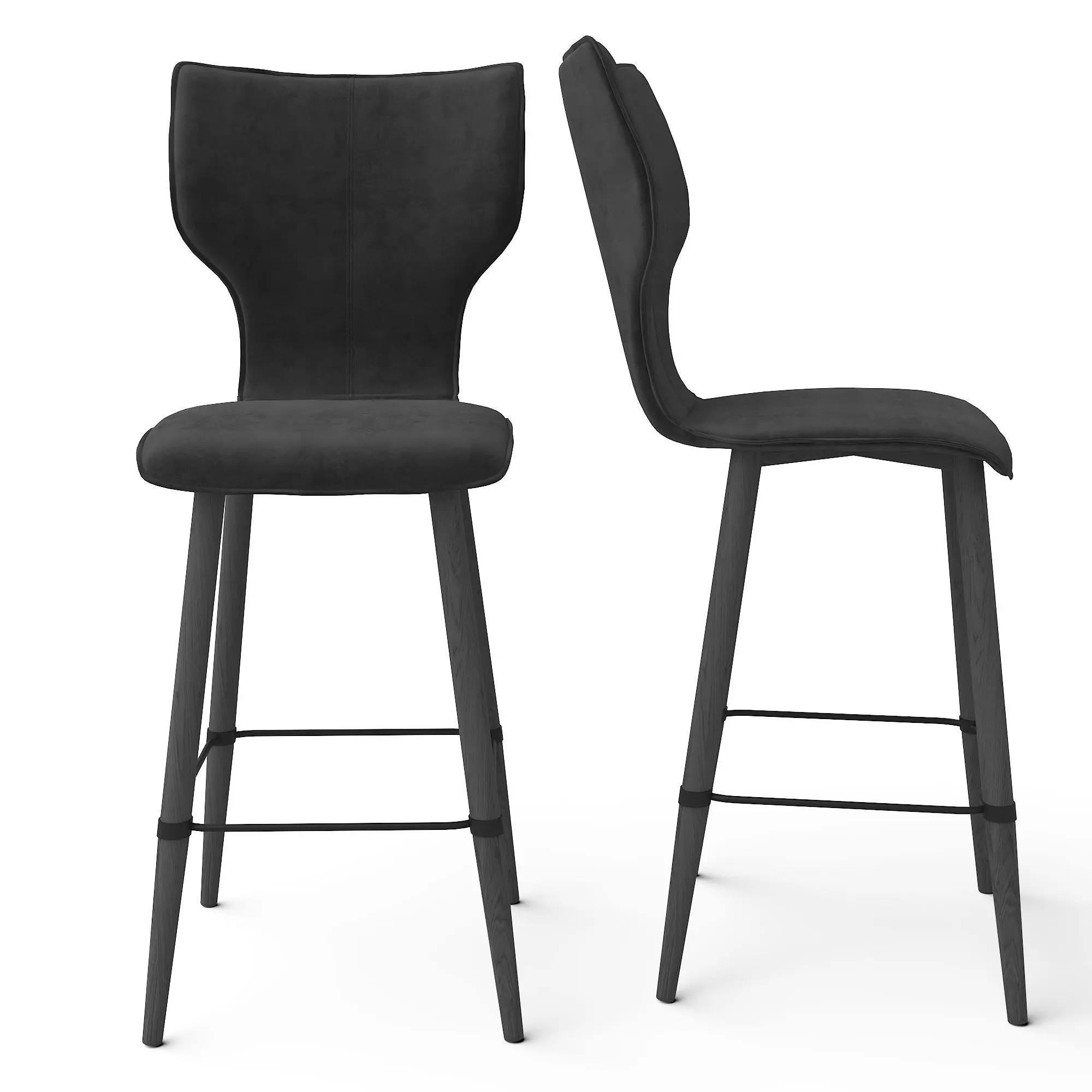 Maddison Bar Stool 3D model_1