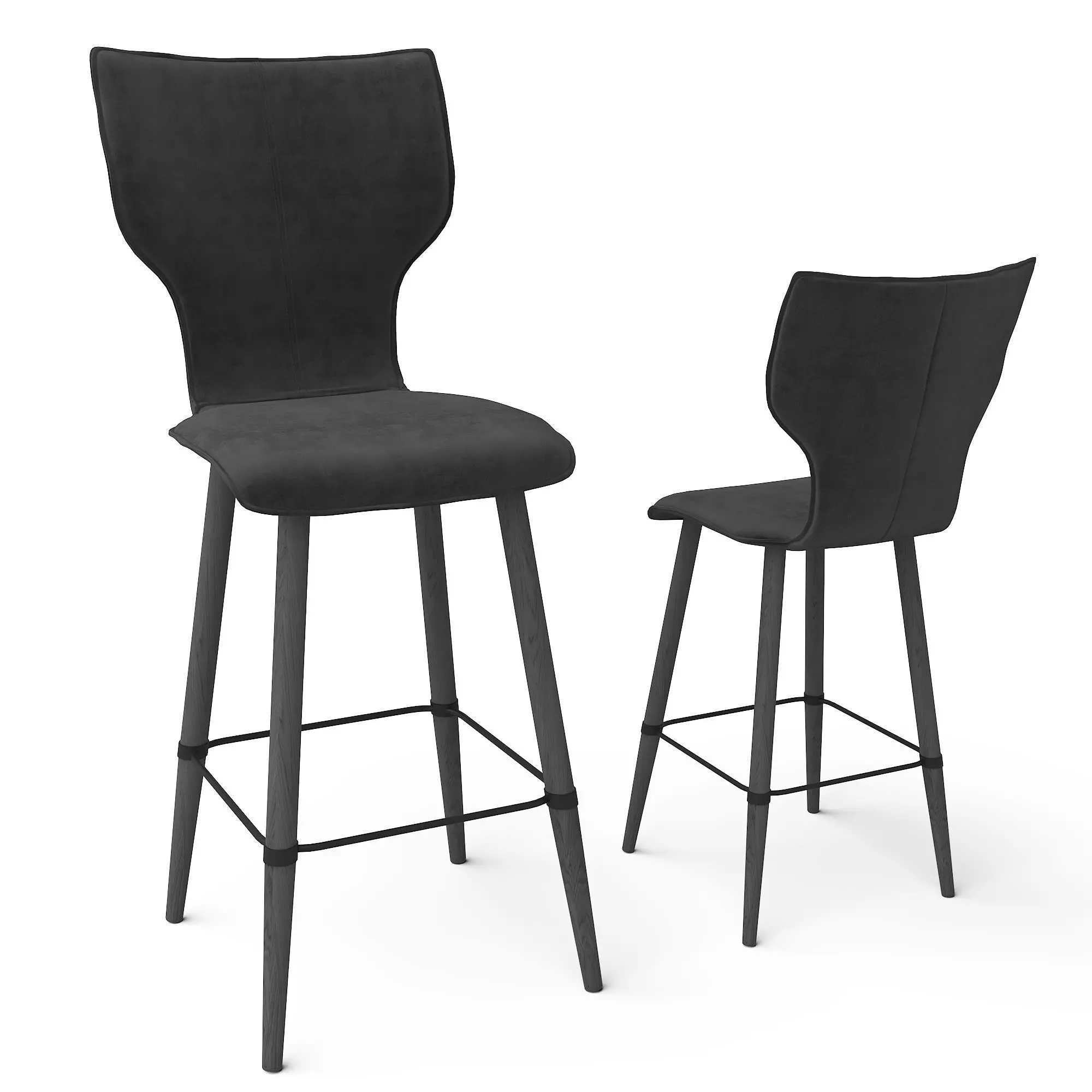 Maddison Bar Stool 3D model_0