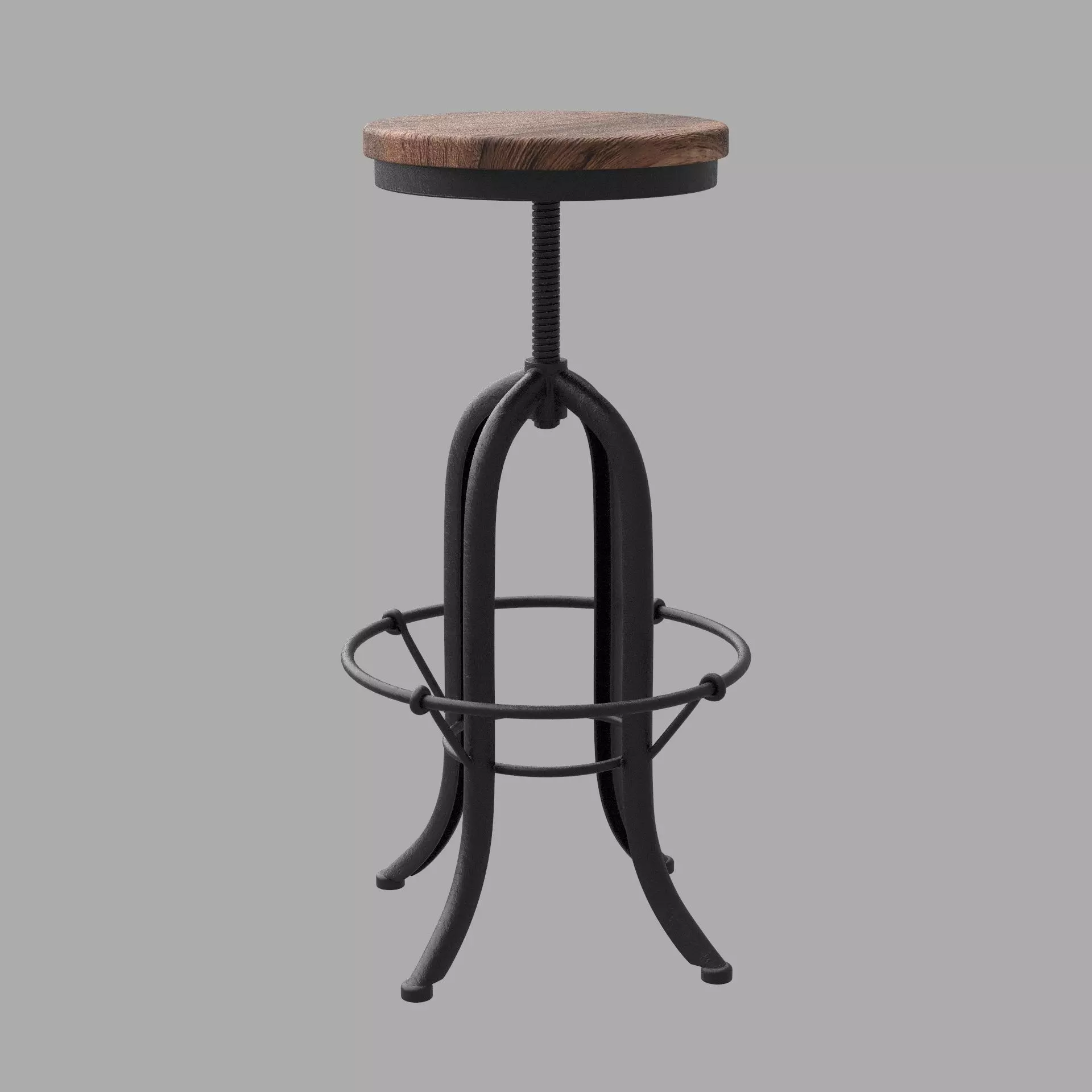 Lillith Bar Stool 3D model_2
