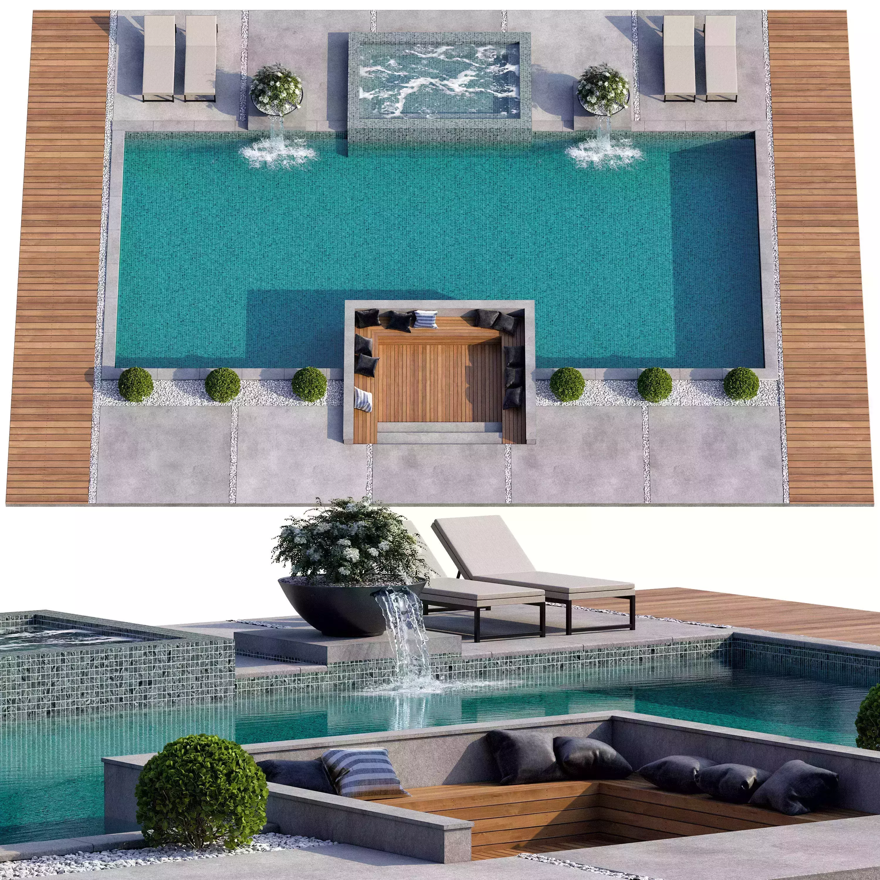 Pool 22 3D model