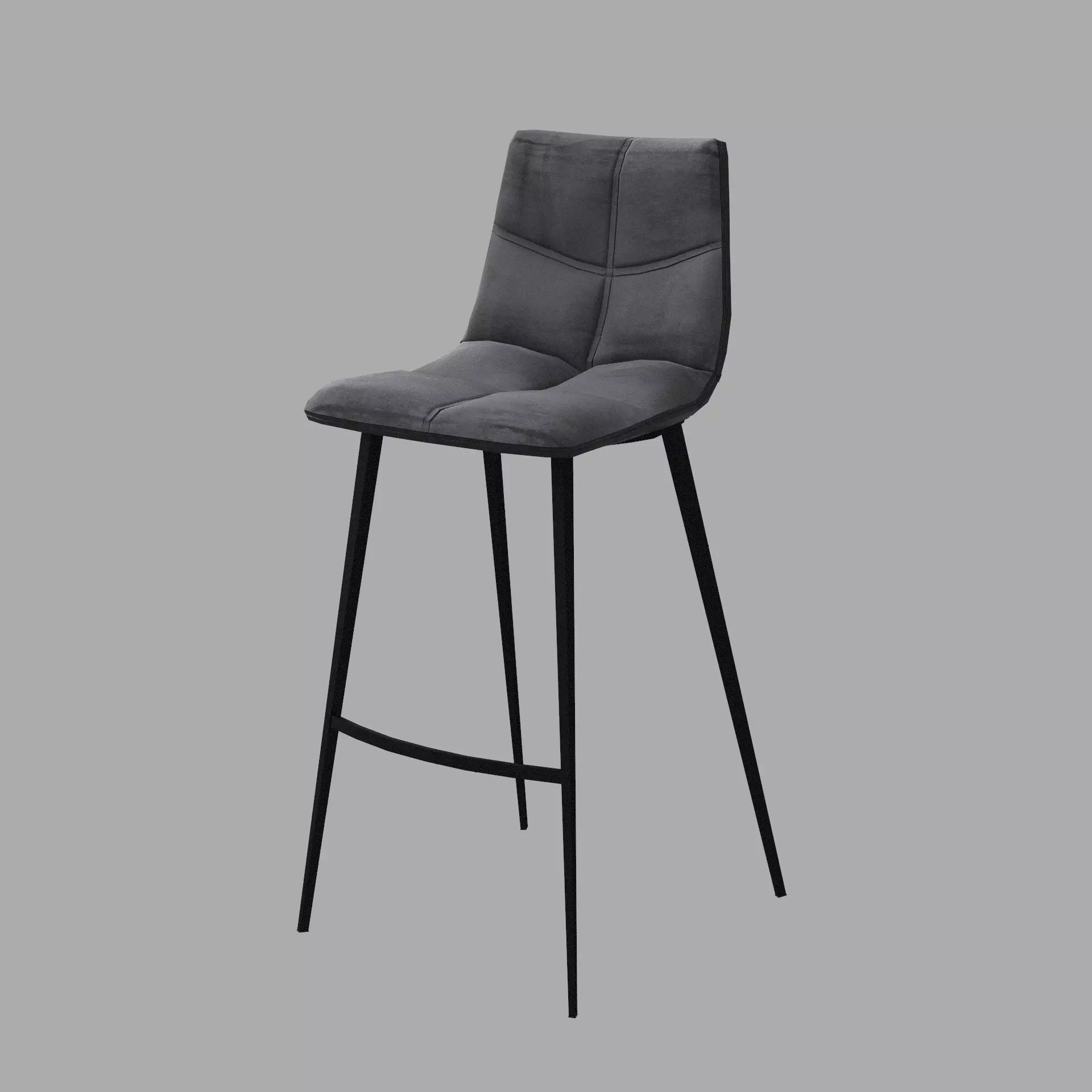 Lempo Bar Stool 3D model_2