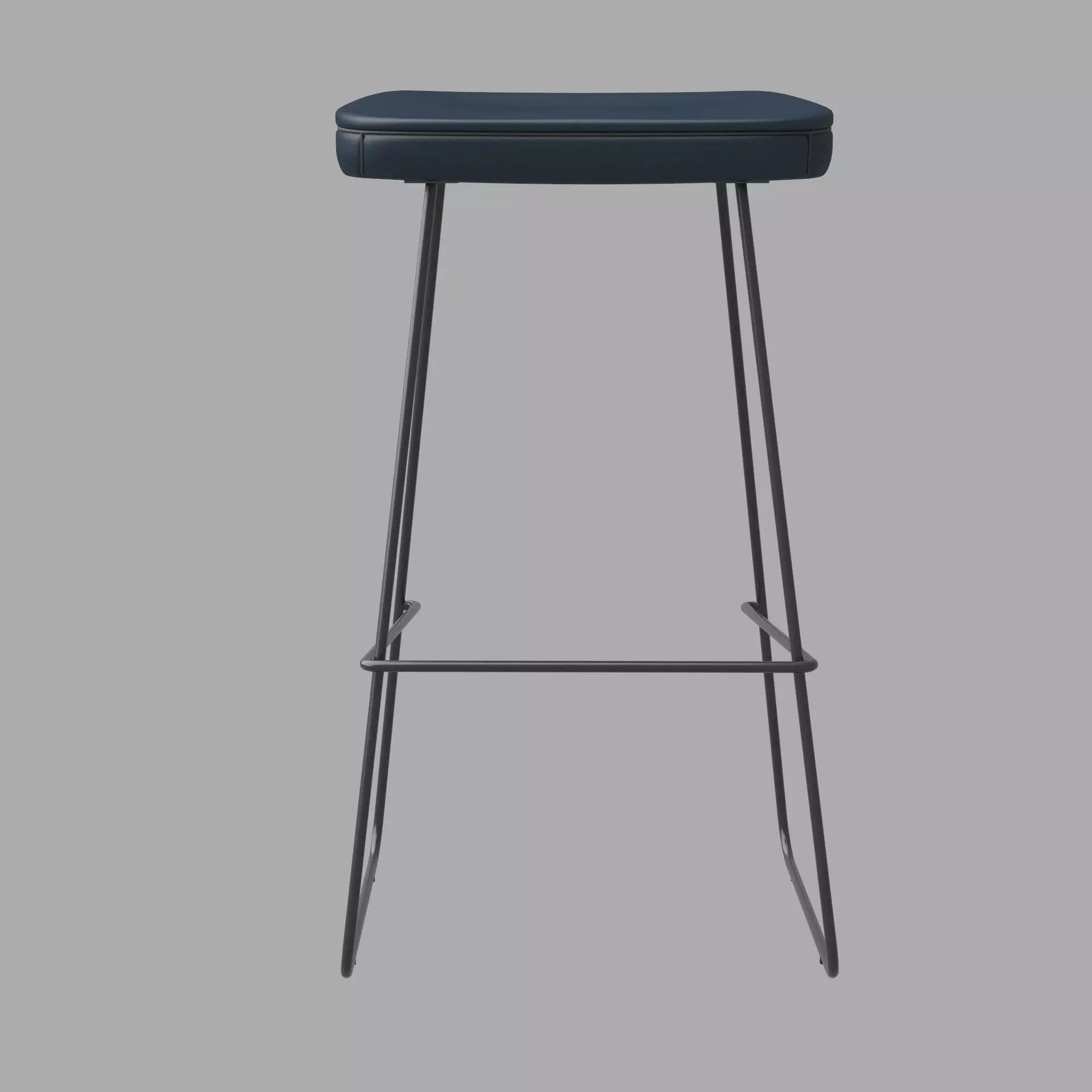 Jormungar Bar Stool 3D model_1
