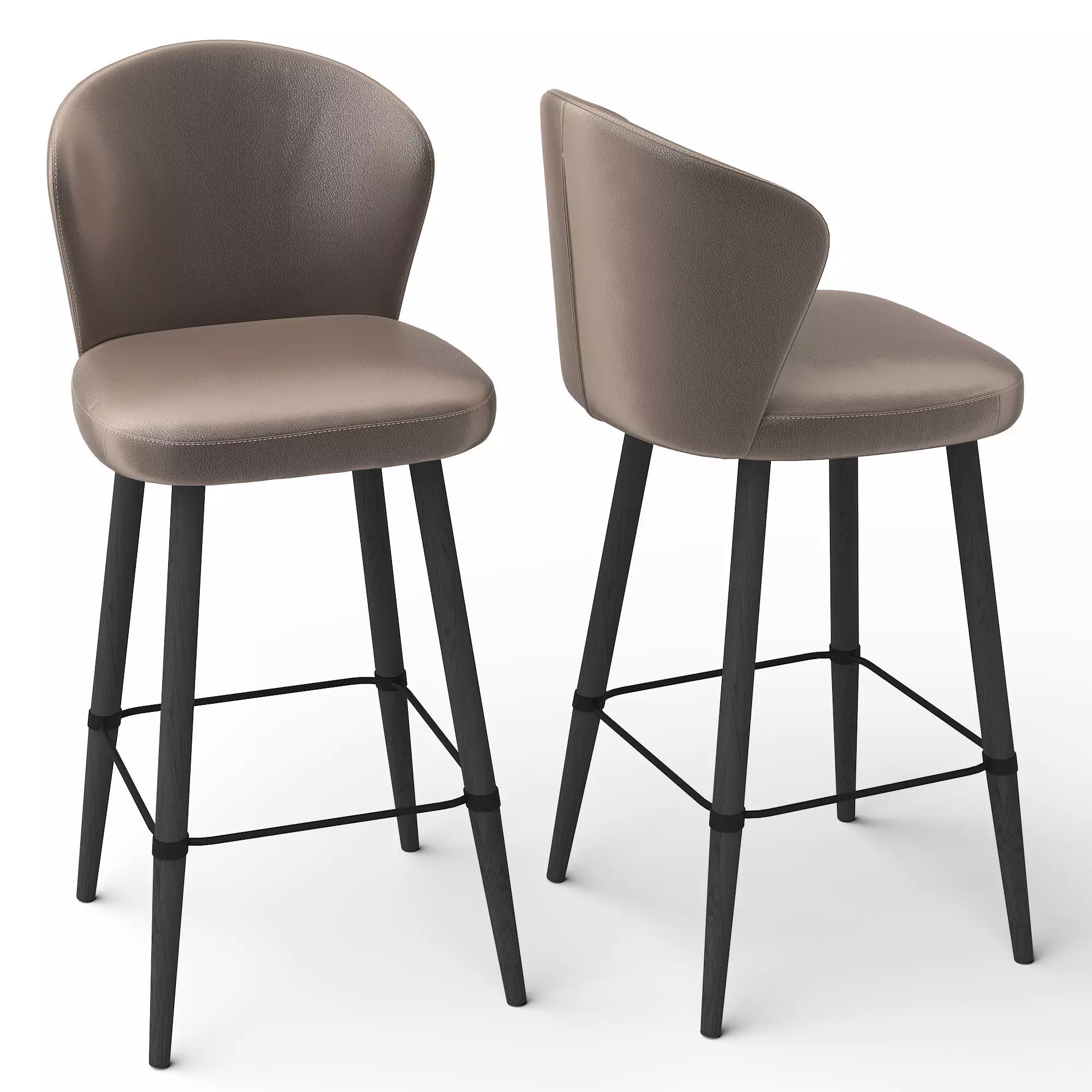 Jolene Bar Stool 3D model_0