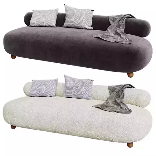 Flock Sofa 3D model