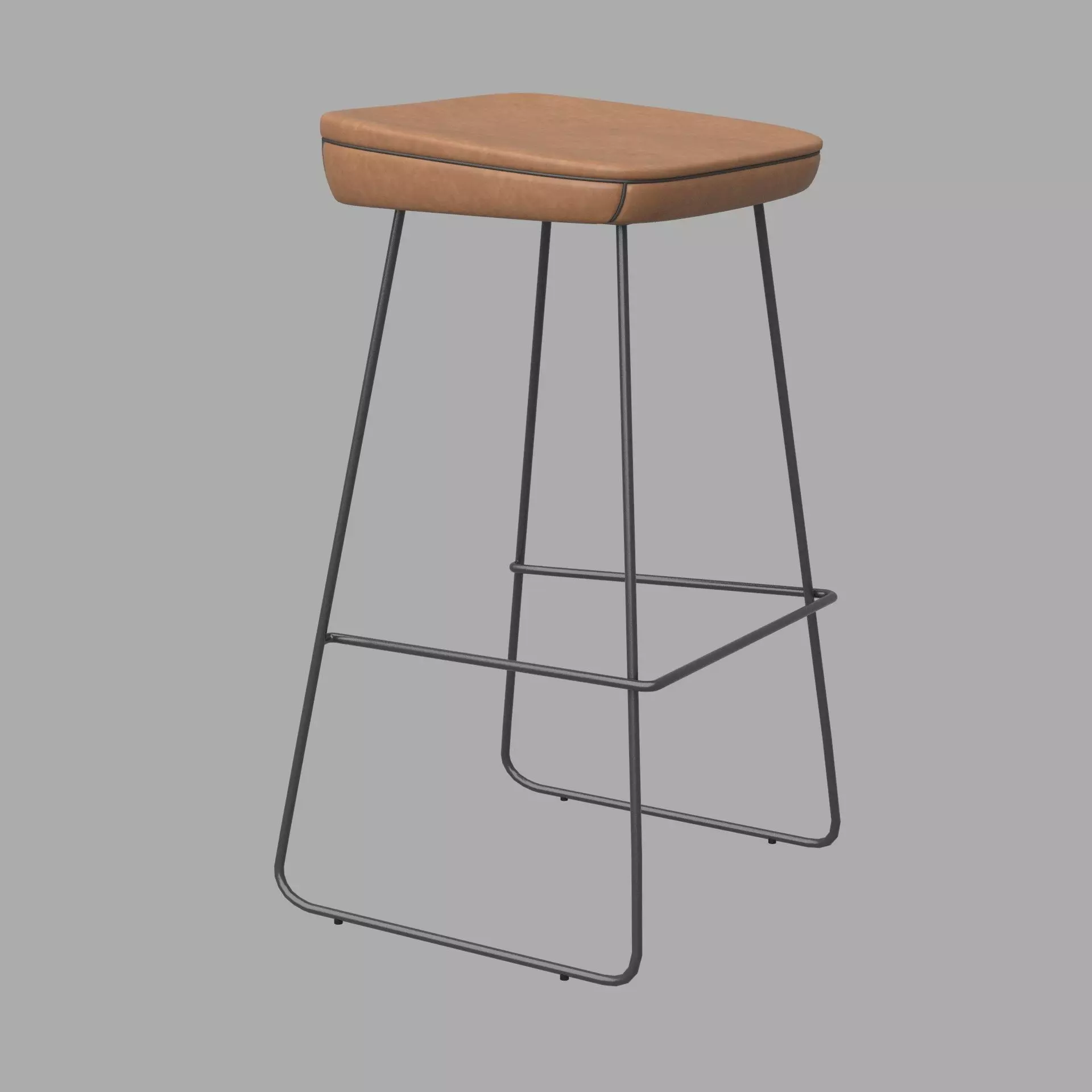 Hesperus Bar Stool 3D model_0