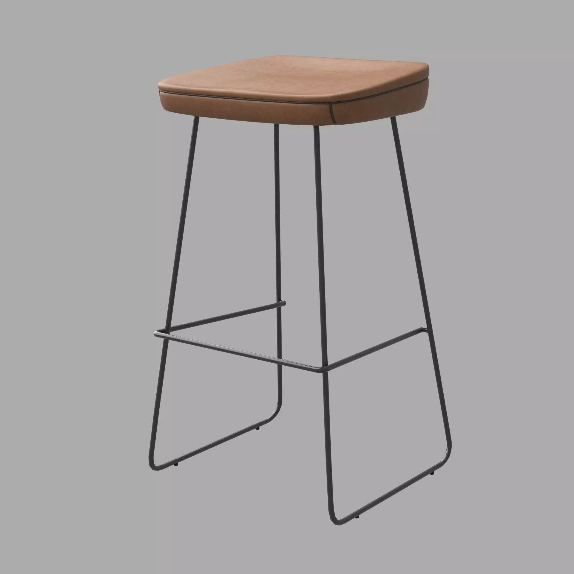 Hesperus Bar Stool 3D model_2