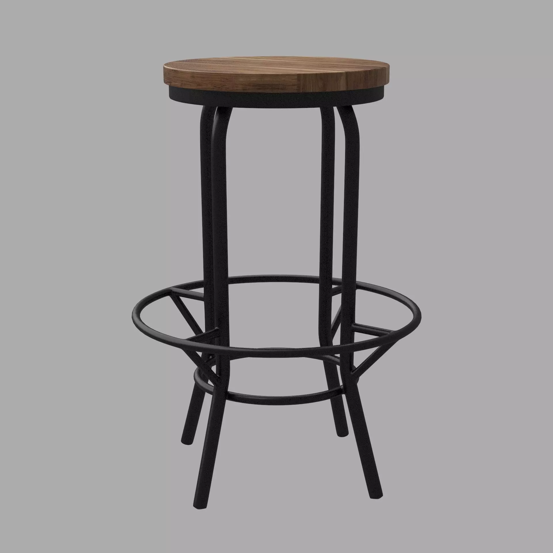 Griffinus Bar Stool 3D model_2