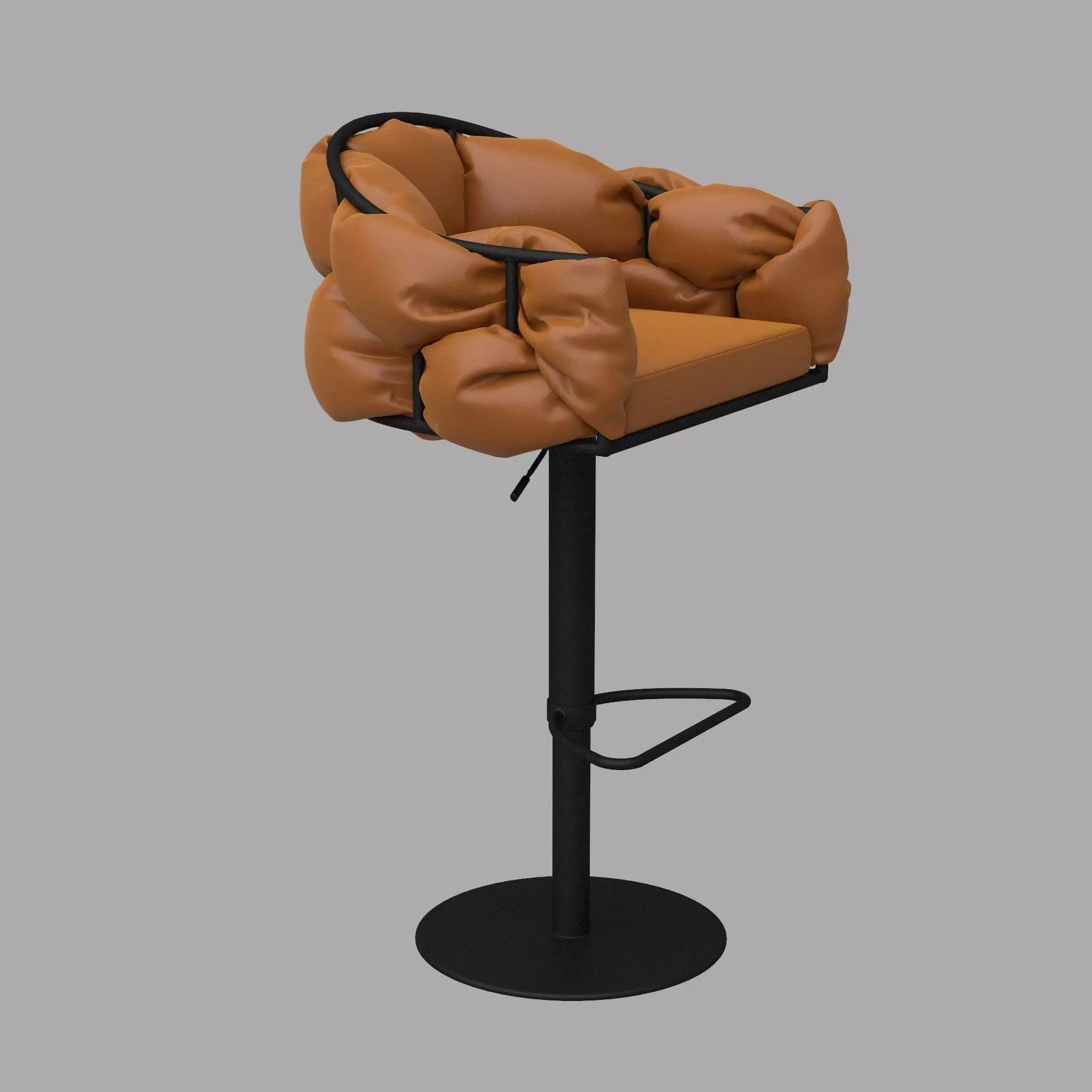 Grendel Bar Stool 3D model_0