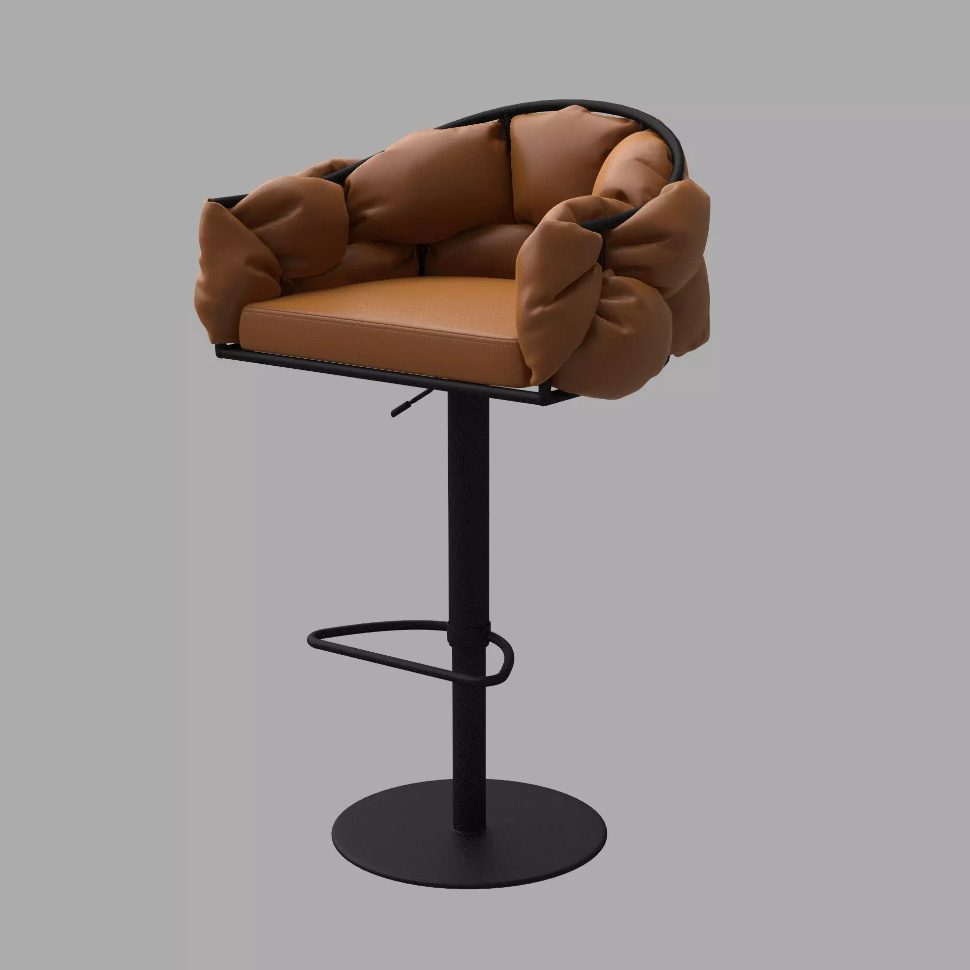 Grendel Bar Stool 3D model_2