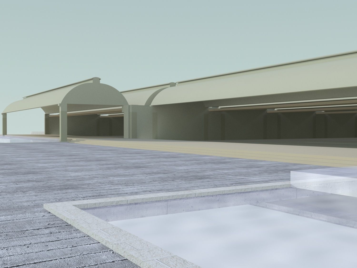 Kimbel Art Museum 3D model_2