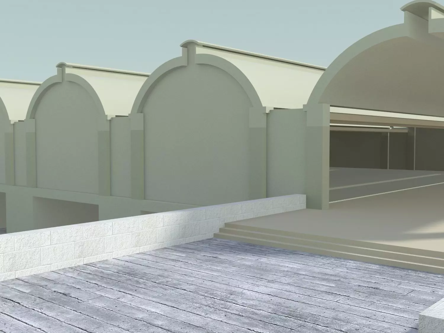 Kimbel Art Museum 3D model_0