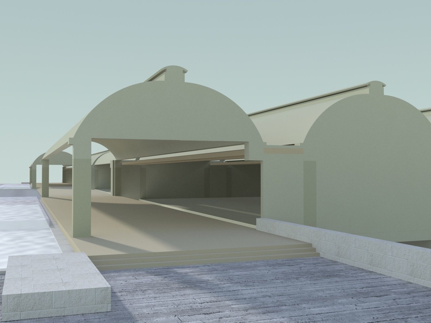 Kimbel Art Museum 3D model_3