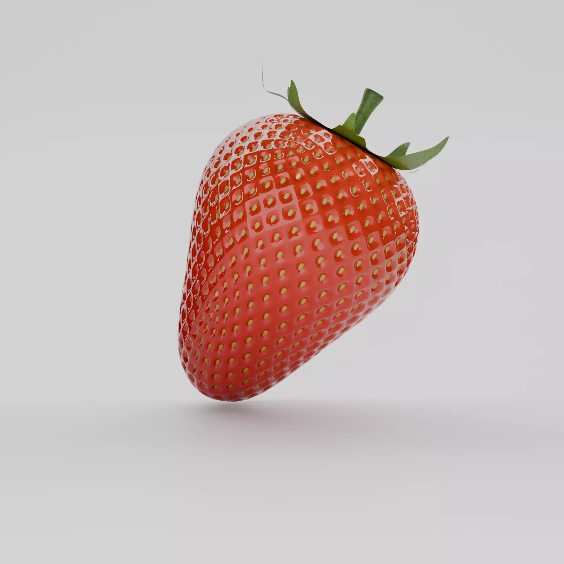 strawberry 3D model_4