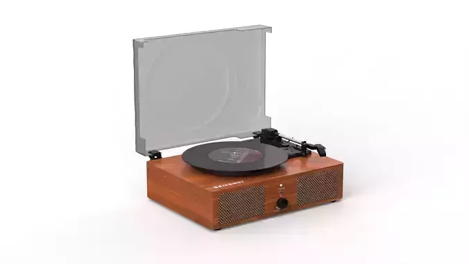 Record Player 3D model